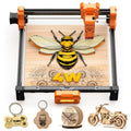 ACMER S2 Laser Engraver Machine, 4000mW Laser Cutter Engraving Machine - color: Pack-003