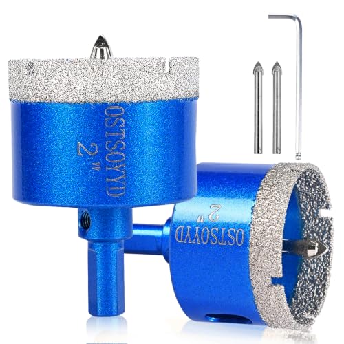 2 inch Diamond Hole-Saw Bits with Pilot Drill Bit 50mm Tile Hole Saws - size: 2'' | 50mm