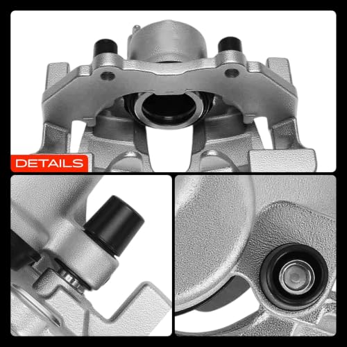 A-Premium Front Left and Right Side Disc Brake Caliper with Bracket - style: Front Driver and Passenger Side