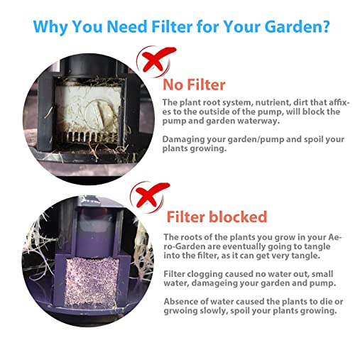 Pump Filter Sponge for AeroGarden Harvest Bounty Farm Extra Ultra all model