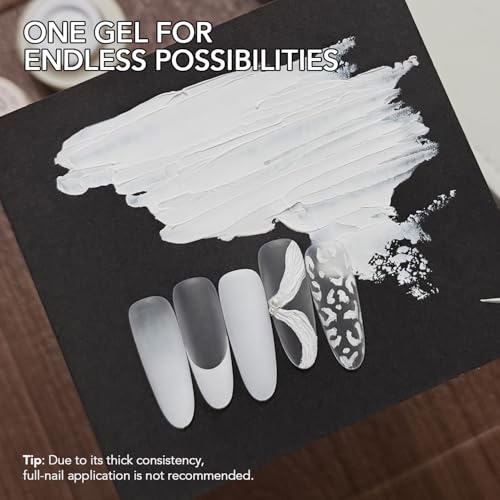 GAOY Cushion Ombre Painting Gel with Sponges, White - color: White