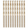 12pcs Micro Drill Bit #28 Diameter 3.569mm M2 HSS 135° for Metal - size: #28 (3.569mm)
