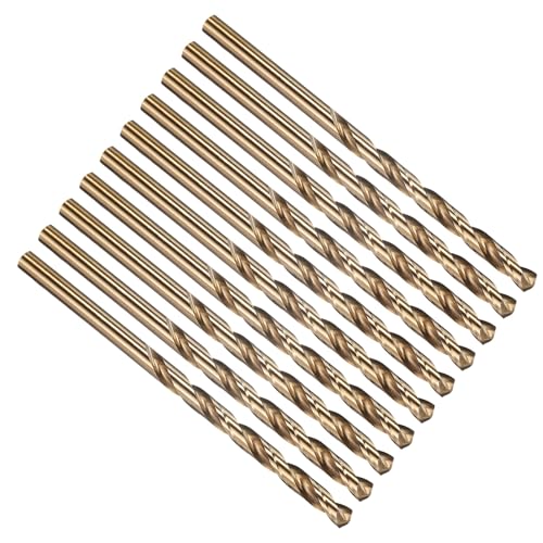 PATIKIL Micro #18 Drill Bit 4341 High-Speed Steel for Thin Metal 10 Pack - size: #18