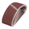 HARFINGTON 3 x 18 Inch Sanding Belts, 12 Pcs 80 Grits Aluminum Oxide Abrasive Belt Sander File Belt for Woodworking, Metal Polishing, Knife Sharpener - size: 3 x 18 Inch(80 Grit)