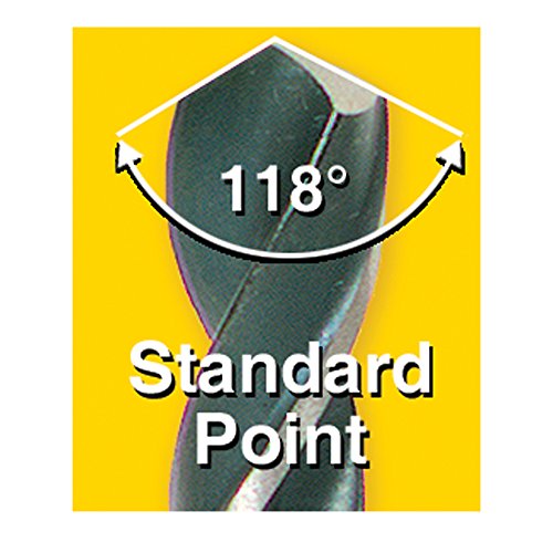 IVY Classic 03028 Swift Bore 7/16-Inch High Speed Steel Drill Bit, 118-Degree Point, Reduced Shank, 6-Pack - size: 7/16 x 5-1/2"