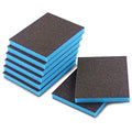8Pcs 60 Grit Sanding Sponge, Jamiikury Coarse Sanding Blocks Washable and Reusable, Wet Dry Sandpaper Sponge for Wood Metal FurniturePaint and Drywall - size: 60 Grits