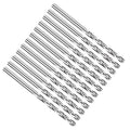 PATIKIL #34 Drill Bit Micro M2 High-Speed Steel 118° for Metal 12 Pack - size: #34 (2.819mm)