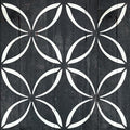 2 Pcs 12" x 12" Tile Stencil Painting Stencil for Walls and Floors - Reusable - Stencils for Painting - Stencil for Home Decor (Lotus Quatrefoil) - style: Lotus Quatrefoil