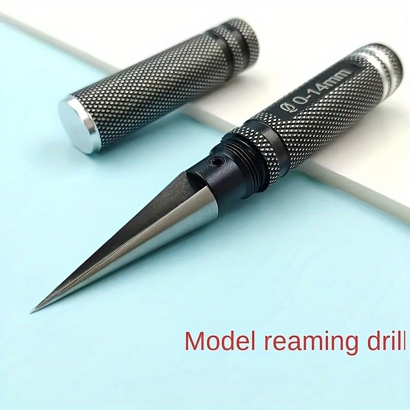 Model Expansion Hole Punch Manual Drilling Woodworking & Model Making DIY Hole Opening (Blue) - color: Blue