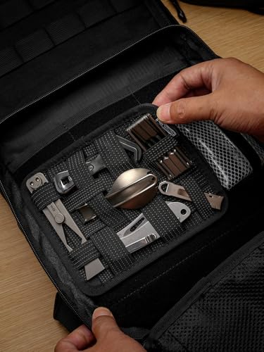 TACTICAL_GEEK TCM11-M EDC Organizer Board(Black) - color: TCM11-M-Black
