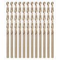 12pcs Micro Drill Bit #40 Diameter 2.489mm M2 HSS 135° for Metal - size: #40 (2.489mm)