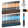 25Pcs Allen Wrench Drill Bit Set, 2" L Metric&SAE, S2 Alloy Steel - size: 2" 25pcs(Metric&SAE)