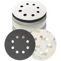 120 Pcs 5 Inch 8-Hole Hook and Loop Sanding Discs 80 to 3000 Grit - size: Mix Grit 120PCS