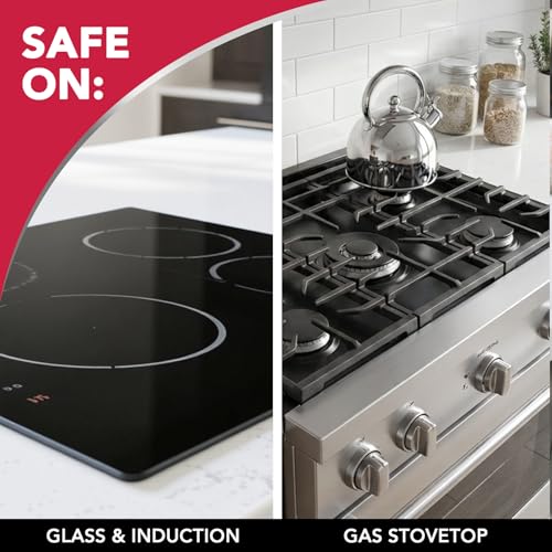 Weiman 6 Count Cooktop Scrubbing Pads, Removes Burnt-on Food, Scratch Free - size: (Pack of 2)