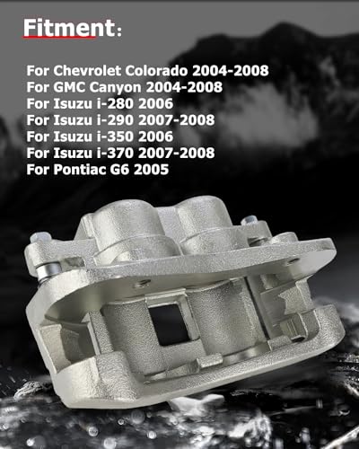 cciyu Front Right Disc Brake Caliper Assembly With Bracket 18B4938 - size: Front Right[18B4938]