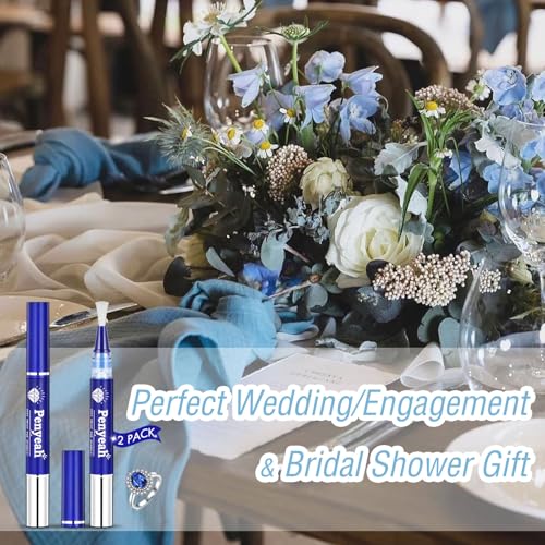 Jewelry Cleaner Pen 2Pack, Quick Sparkle Diamond Ring Cleaner Pen Stick
