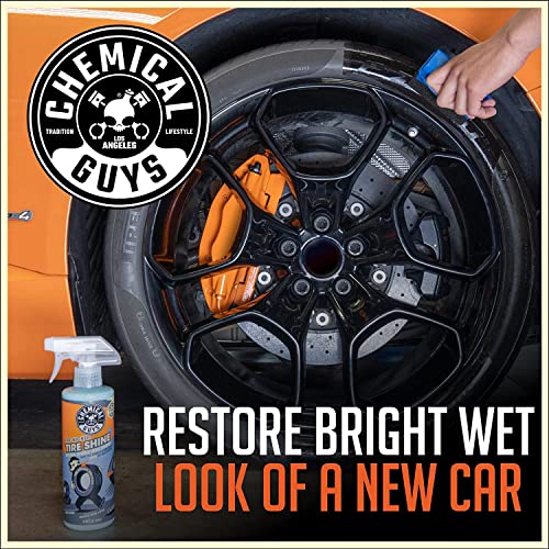 Chemical Guys, Tire Kicker Extra Glossy Tire Shine for Rubber & Trim, 16 oz - size: 16 Fl Oz (Pack of 1), style: Only