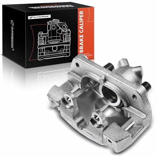 A-Premium Front Right Passenger Disc Brake Caliper with Bracket - style: Front Passenger Side
