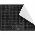 Pangda 1 Pcs 36 x 48 in Large Self Healing Cutting Mat for Sewing, Black - color: Black, size: 48"L x 36"W