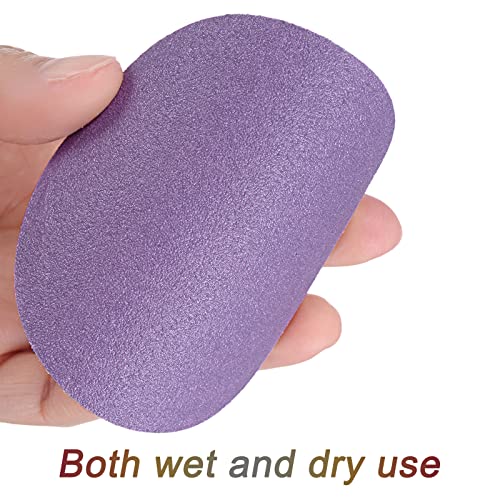 uxcell 30Pcs 3" Purple Sanding Discs 120 Grits Hook and Loop Sand Paper - style: 120 Grit