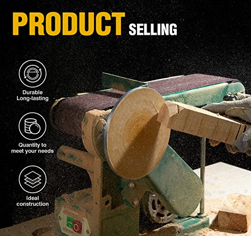 6 Inch Sanding Disc Self Stick 500 Grit PSA Sanding Discs 100 PCS Aluminum Oxide Adhesive Backed Sandpaper - style: 500 Grit
