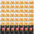 AROIC Acrylic Paint Brush Set,100 packs/1500pcs Nylon Hair Paint Brushes - size: 1500pcs-black