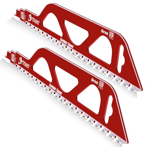 Masonry Reciprocating Saw Blade, 12-Inch, 2-Pack - color: 12 Inch, size: 2--PACK
