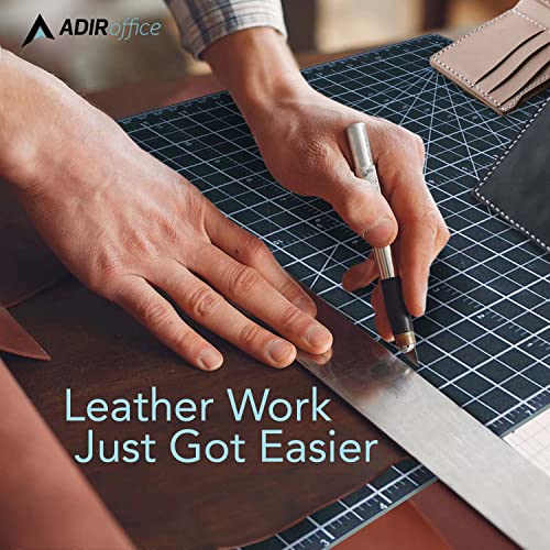 Adir Professional Self Reversible Healing Cutting Mat, 18 by 24-Inch, Green/Black - size: 24"L x 18"W