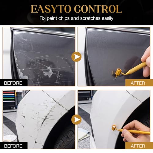 Gersoniel 202 Pack Touch Paint Brushes 0.5 mm Detail Touch Kit for Car