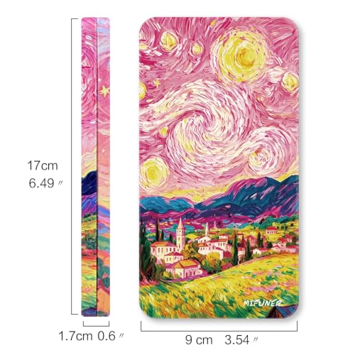 40 Empty Half Pans Watercolor Palette Tins Box with Magnetic Squares - color: Pink Starry, size: 40 Half Pans