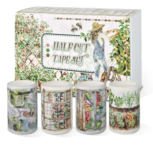Snycler Pre-Cut PET Washi Tapes- 4 Rolls in the Field - color: In the Field