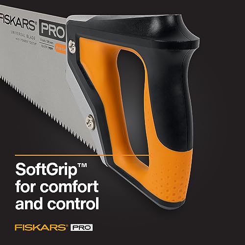 Fiskars Pro PowerTooth Universal Hand Saw & Safety Sheath, 15" Blade - style: 15" Hand Saw