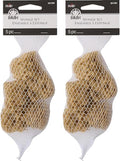 FolkArt Natural Sponge Set, Small,Brown - Pack of 2 - size: Pack of 2