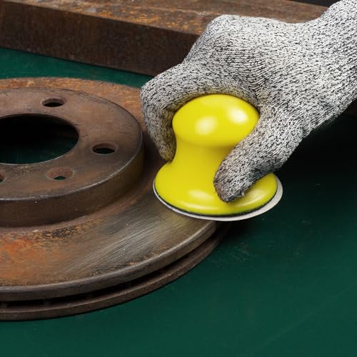 S SATC 2 PCS Sanding Blocks 3” Round Hook and Loop Sanding Block for Wood Furniture Restoration Home Arts and Crafts - style: 2 PCS Round Sanding Blocks