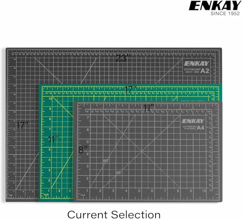 ENKAY - Self Healing Cutting Mats, 11" x 17" - size: 11" x 17"