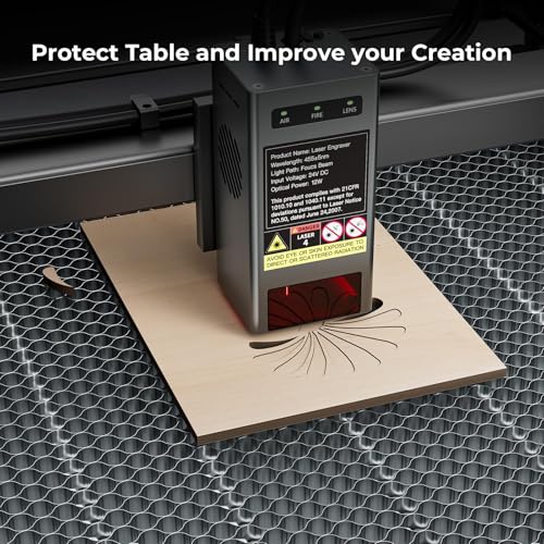 Honeycomb Laser Bed 500×500mm Honeycomb Working Panel for Heat Dissipation and Desktop-Protecting, Honeycomb Working Table with Aluminum Panel for Most Laser Cutter - size: Honeycomb 550