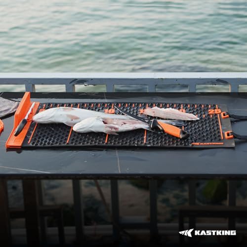 KastKing EZ Fillet Fish Fillet Mat, Non-Slip Fish Cutting Board - style: B:Fish Fillet Mat Set