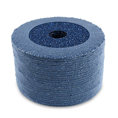 BHA 5 x 7/8 Zirconia Resin Fiber Disc for Angle Grinder - 24 Grit - 25 Pack - size: 24 Grit
