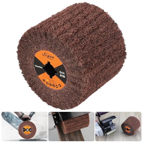 Surface Conditioning Tool 120 Grit Abrasive Drawing Polishing Drum - style: 120 grit
