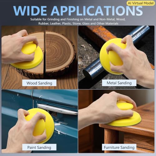 VIBRATITE 40PCS 5 Inch Wet Dry Sanding Discs, 80-7000 Grit - size: 5 Inch