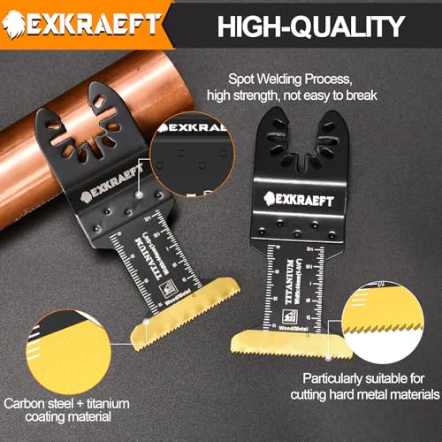 50PCS Curved-Edge Oscillating Tool Blade for Wood, Plastic