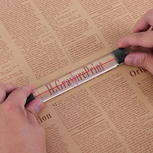 Line Magnifier Magnifer with line and Magnet - 6 inch (Line Magnifier with Siliding Markers) - color: Line Magnifier With Siliding Markers
