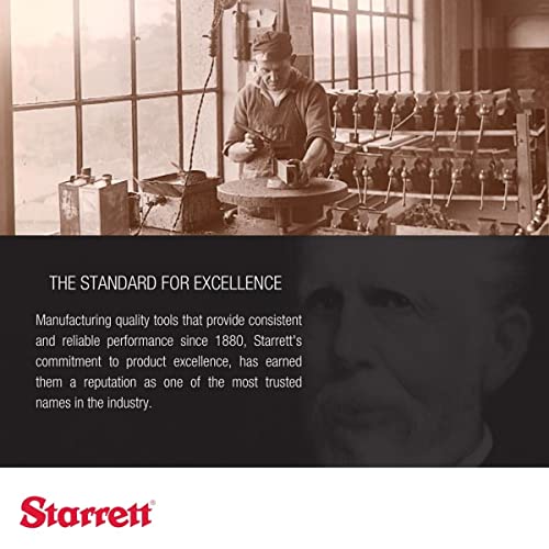 Starrett Steel Center Punch Set, 7 Pieces - size: 5" Length; 7 Sizes: 1/16-1/4" Diameter