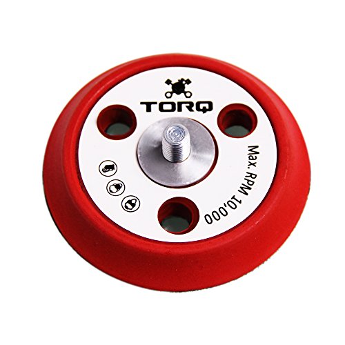 Chemical Guys, TORQ R5 Dual-Action Backing Plate, Hyper Flex, Red, 3 in