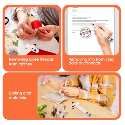 Noah Mini Hot Wire Cutter, Foam Cutter,Portable Hot Wire Cutter Pen for 3D Models,Ribbons,Ropes,Repair Plastic,White