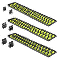 ERNST Socket Boss Combo 3-Pack, Hi-Viz Ratchet Socket Organizer(8512HVA) - Made in the USA - color: Hi-viz