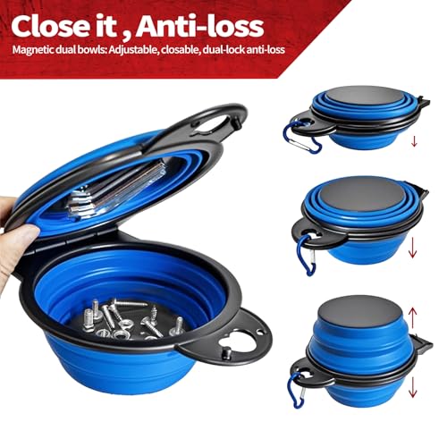 Magnetic Trays, Magnetic Bowl for Screws, Magnetic Tool Tray (blue2.0) - style: blue2.0