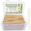 Eyxformula Pointed Gun Cleaning Swabs, 6 Inch Sturdy Bamboo Sticks, 600 Pcs - color: 600 ct pointed
