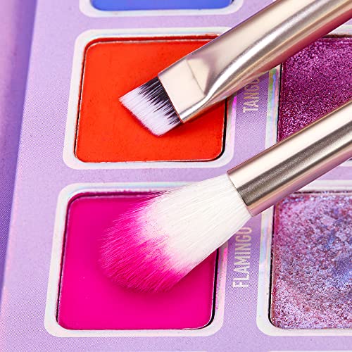 Jessup Eyeshadow Brushes Set for Blending, Eyeliner, Eyebrow 15pcs T294 - color: B-Blushing Bride