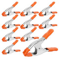PONY 6" Heavy Duty Metal Spring Clamps with Protective Tips, 10-Piece - size: 6 Inch 10-Piece